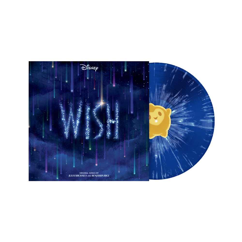 Julia Michaels and Benjamin Rice - Wish, Asha et la bonne étoile - Vinyle Bleu