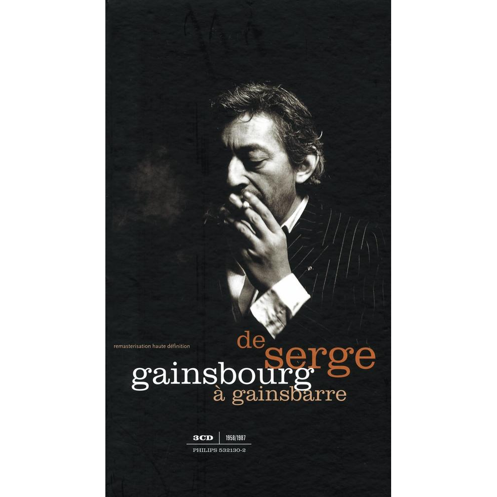 Serge Gainsbourg - De Gainsbourg à Gainsbarre - 3CD