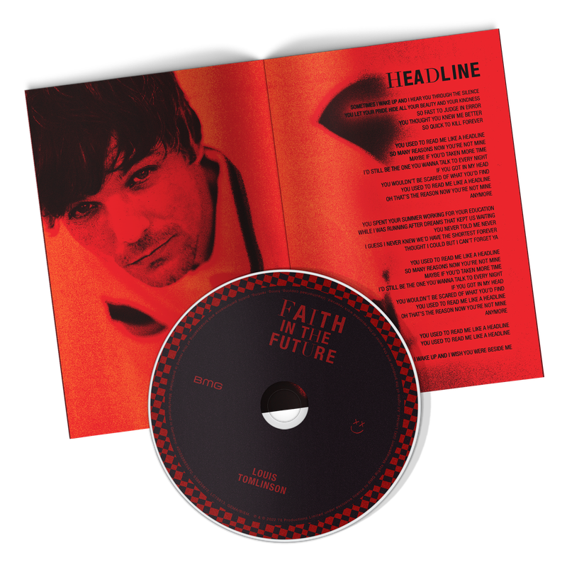 Louis Tomlinson - Faith In The Future - CD Zine