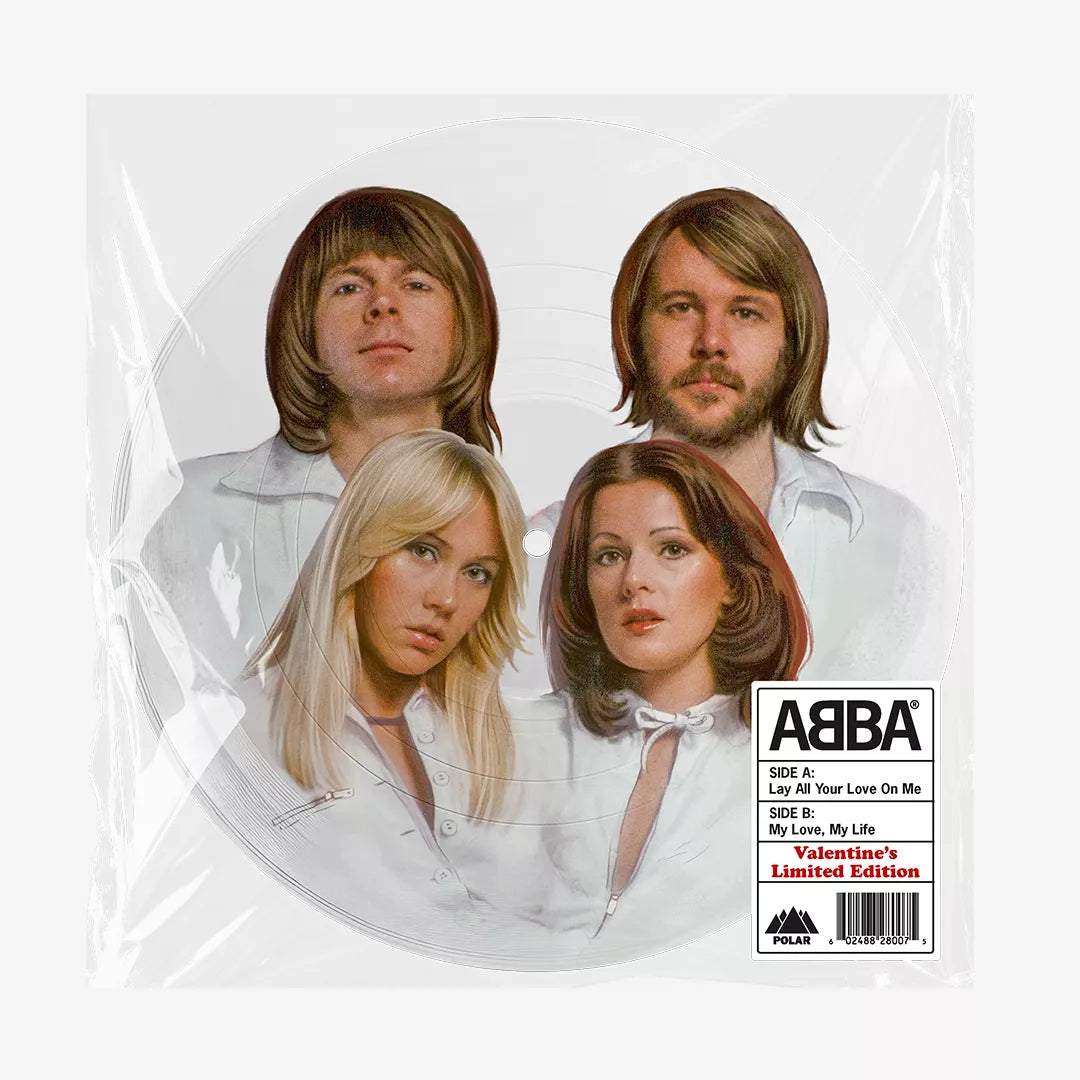 ABBA - Lay All Your Love On Me / My Love, My Life - Valentine’s 10" Vinyl Picture Disc