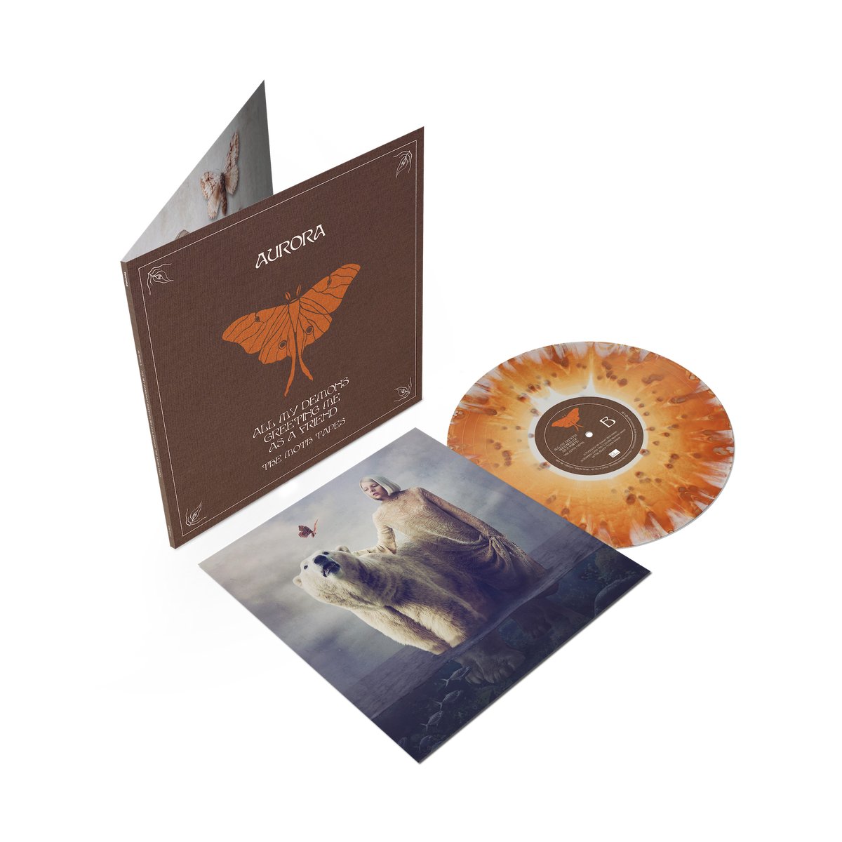 Aurora - All My Demons Greeting Me As A Friend (The Moth Tapes) - Vinyle Splatter Toffee