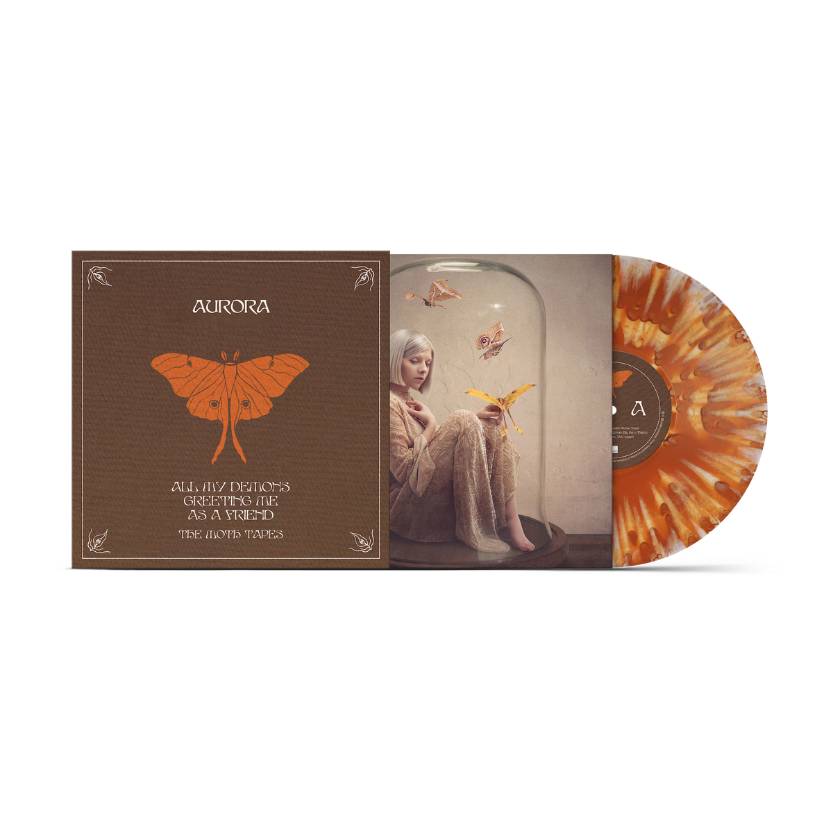 Aurora - All My Demons Greeting Me As A Friend (The Moth Tapes) - Vinyle Splatter Toffee