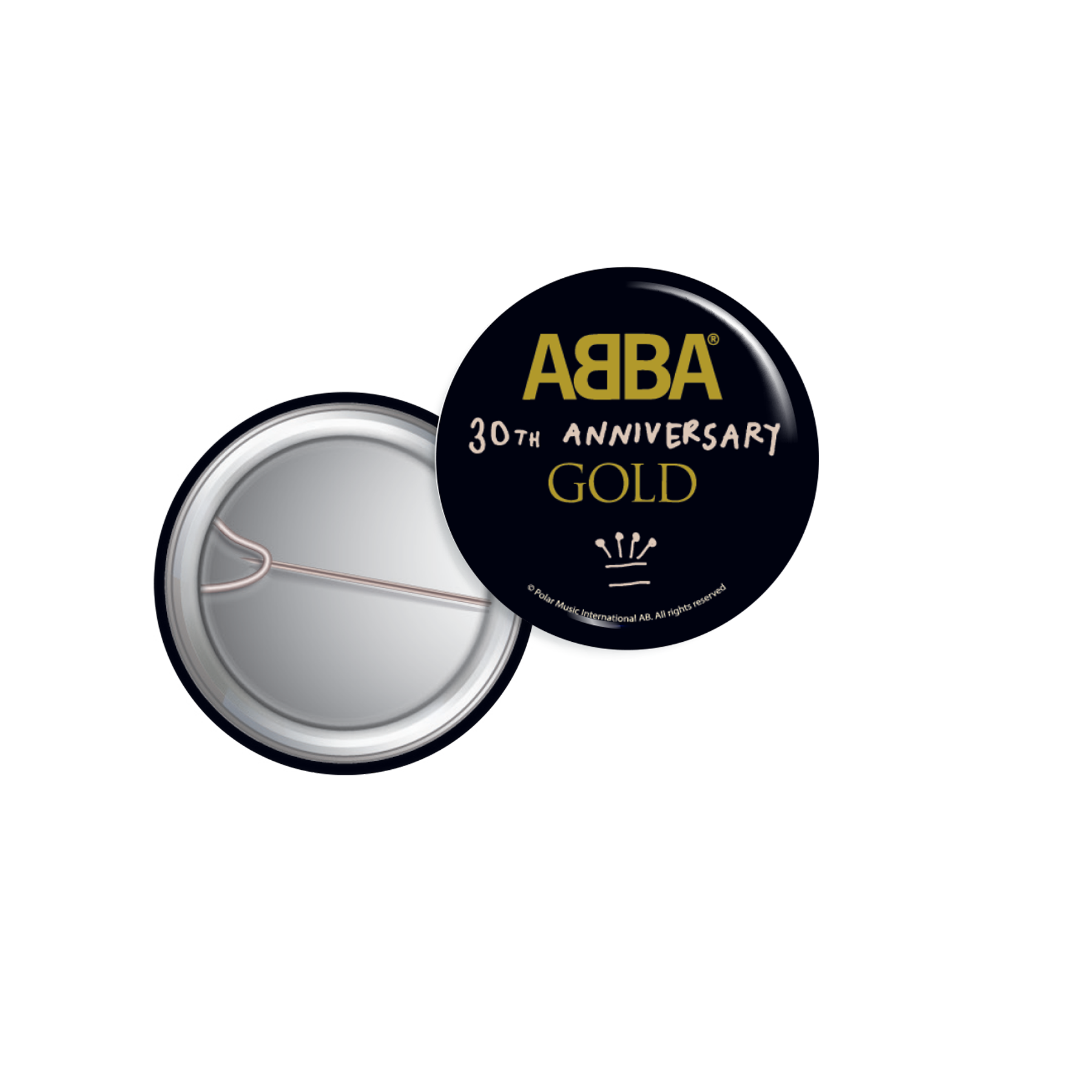 ABBA - Gold - Badge