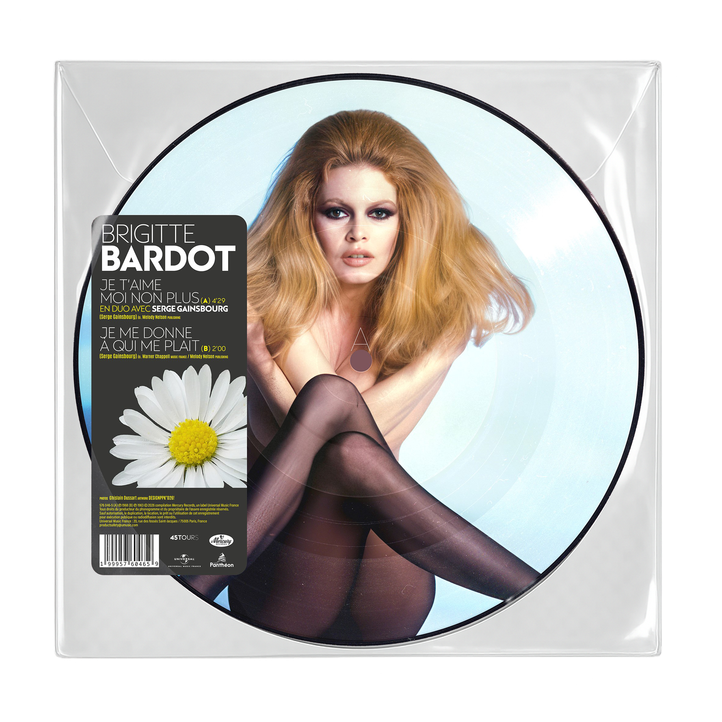 Brigitte Bardot - Je t'aime moi non plus... - Vinyle Picture Disc