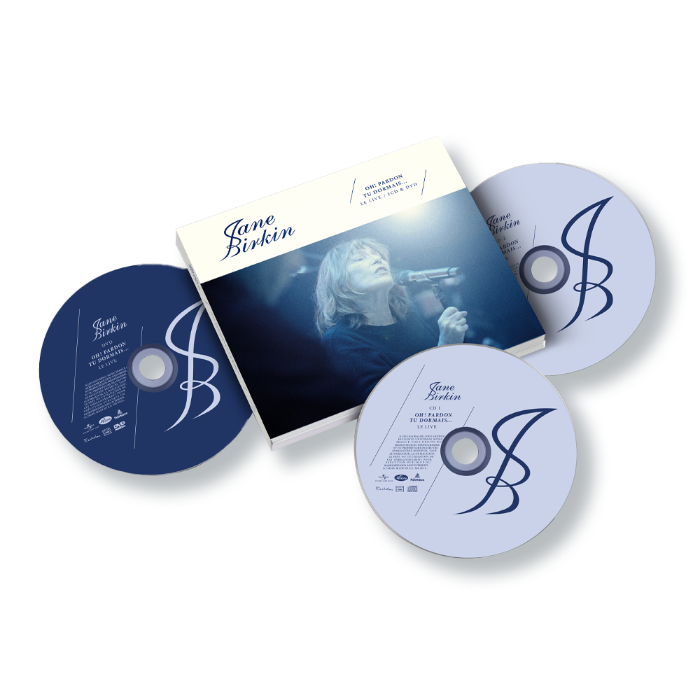 Jane Birkin - Oh ! Pardon tu dormais... Le Live - 2CD + DVD (Live)