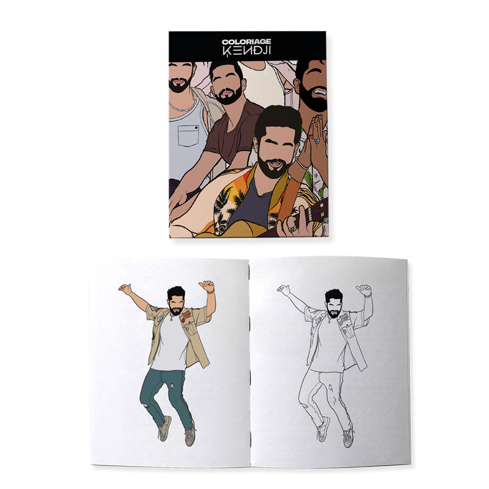 Kendji - Carnet de coloriage