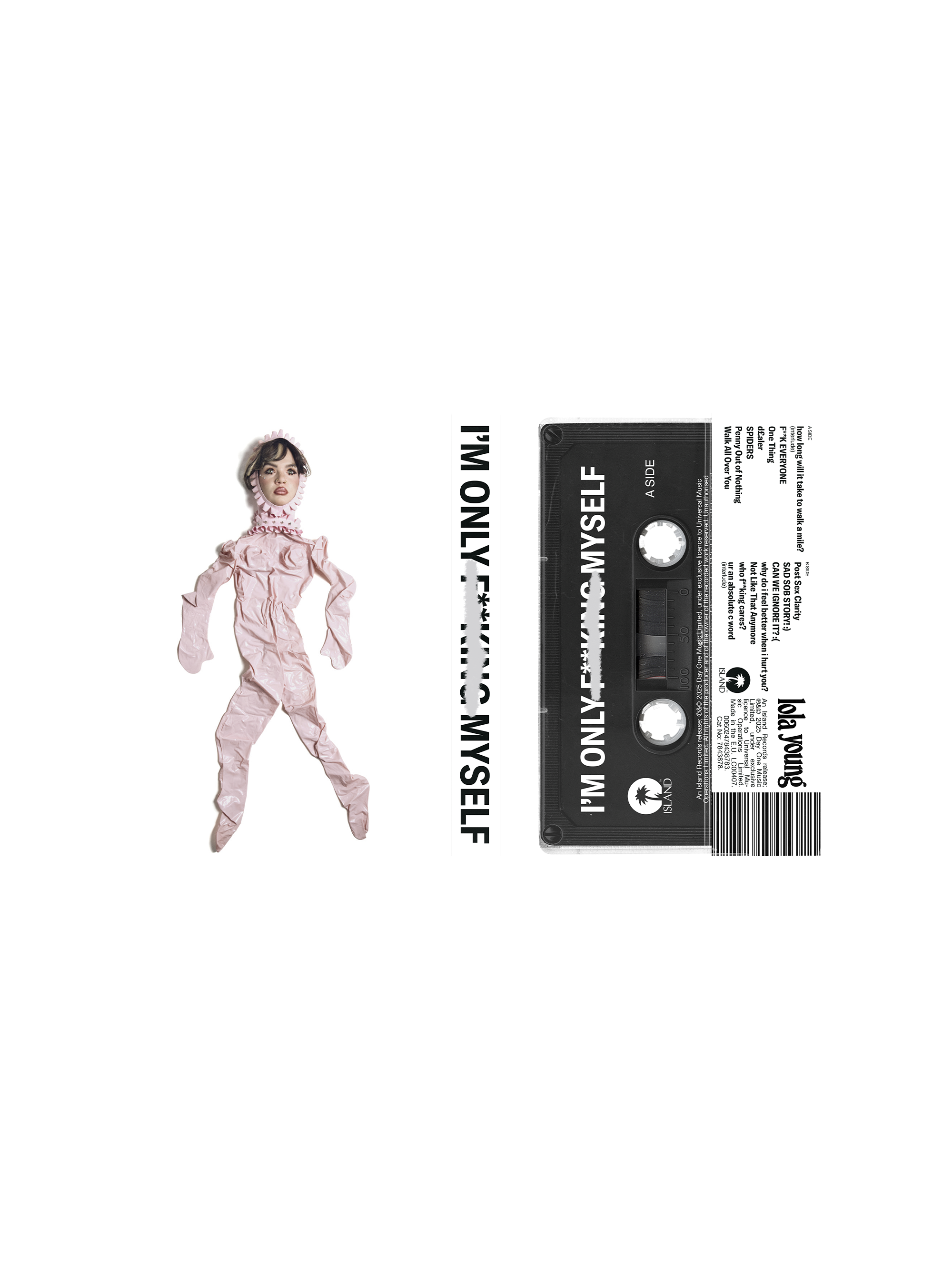 Lola Young - I'm Only F**king Myself: 'Deflated Doll' Cassette (Cover Limitée et Exclusive)