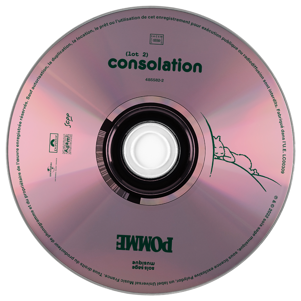 Pomme - (Lot 2) Consolation - CD