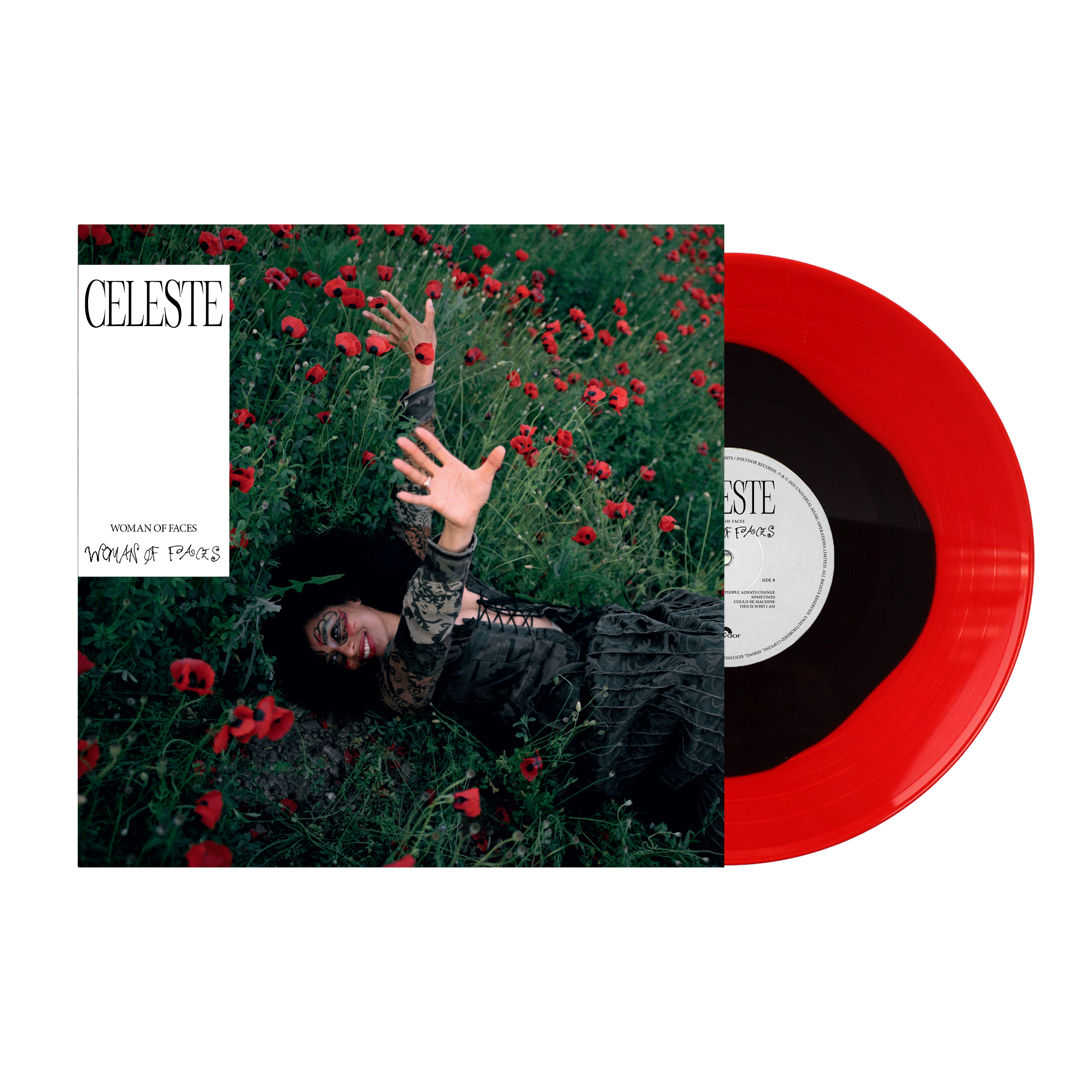 Celeste - Woman Of Faces (Deluxe) - Vinyle Cover Alternative + 45T Exclusifs