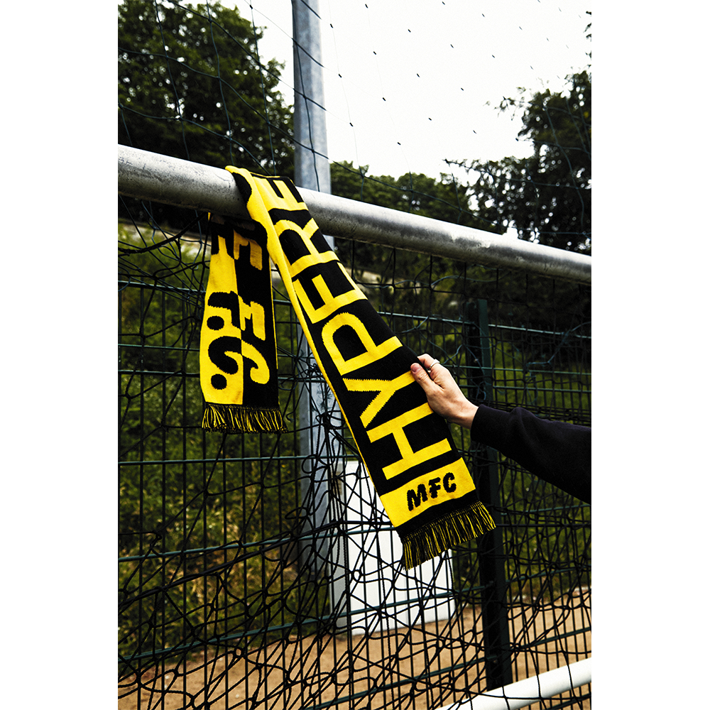 Hervé - Écharpe jaune et noire Hyper