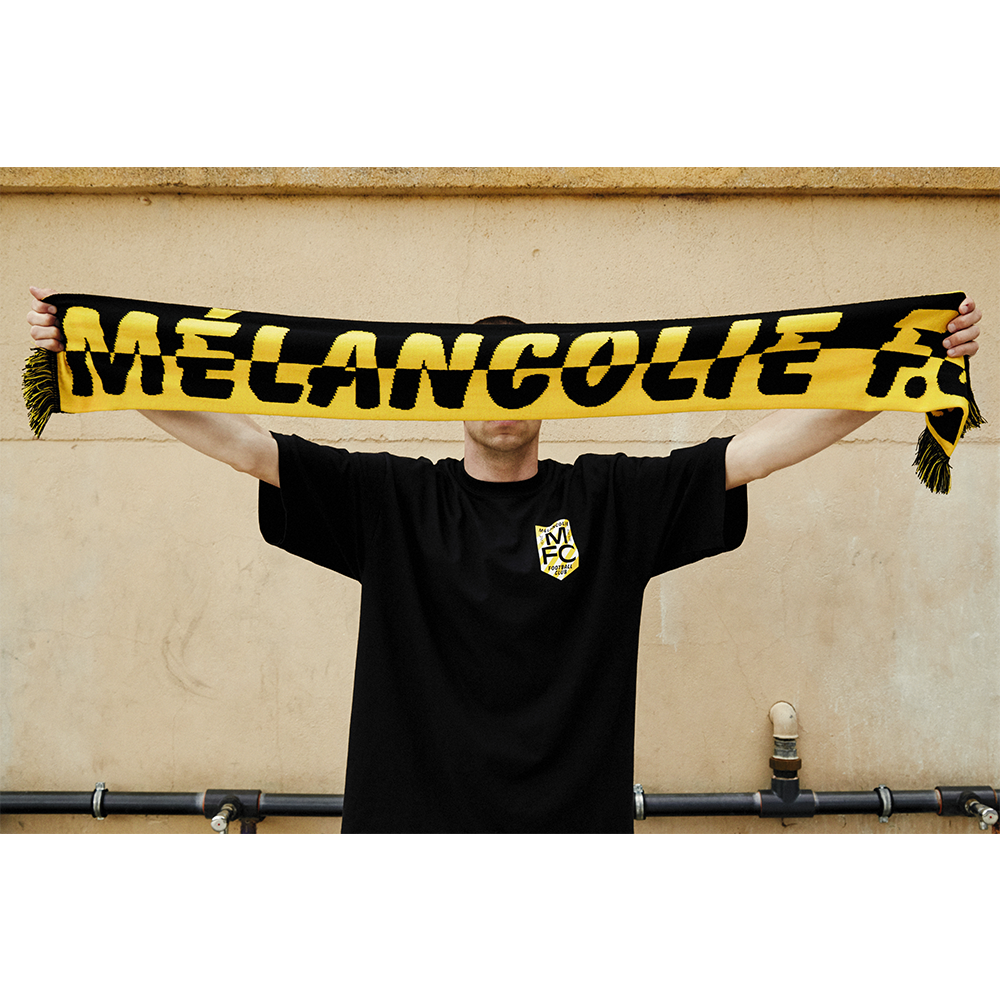 Hervé - Écharpe jaune et noire Hyper