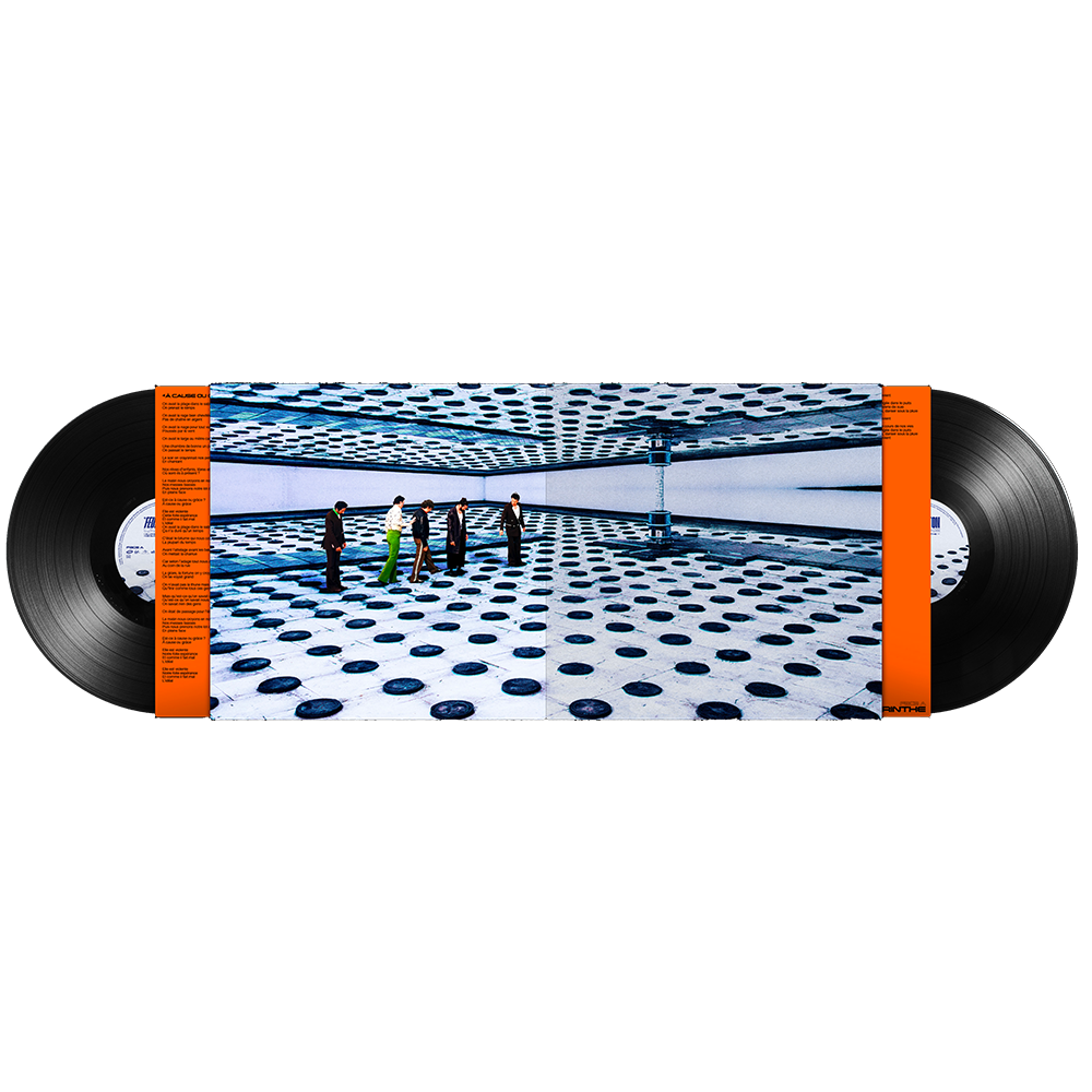 Feu! Chatterton - Labyrinthe - Double vinyle noir visuel alternatif (Édition limitée)
