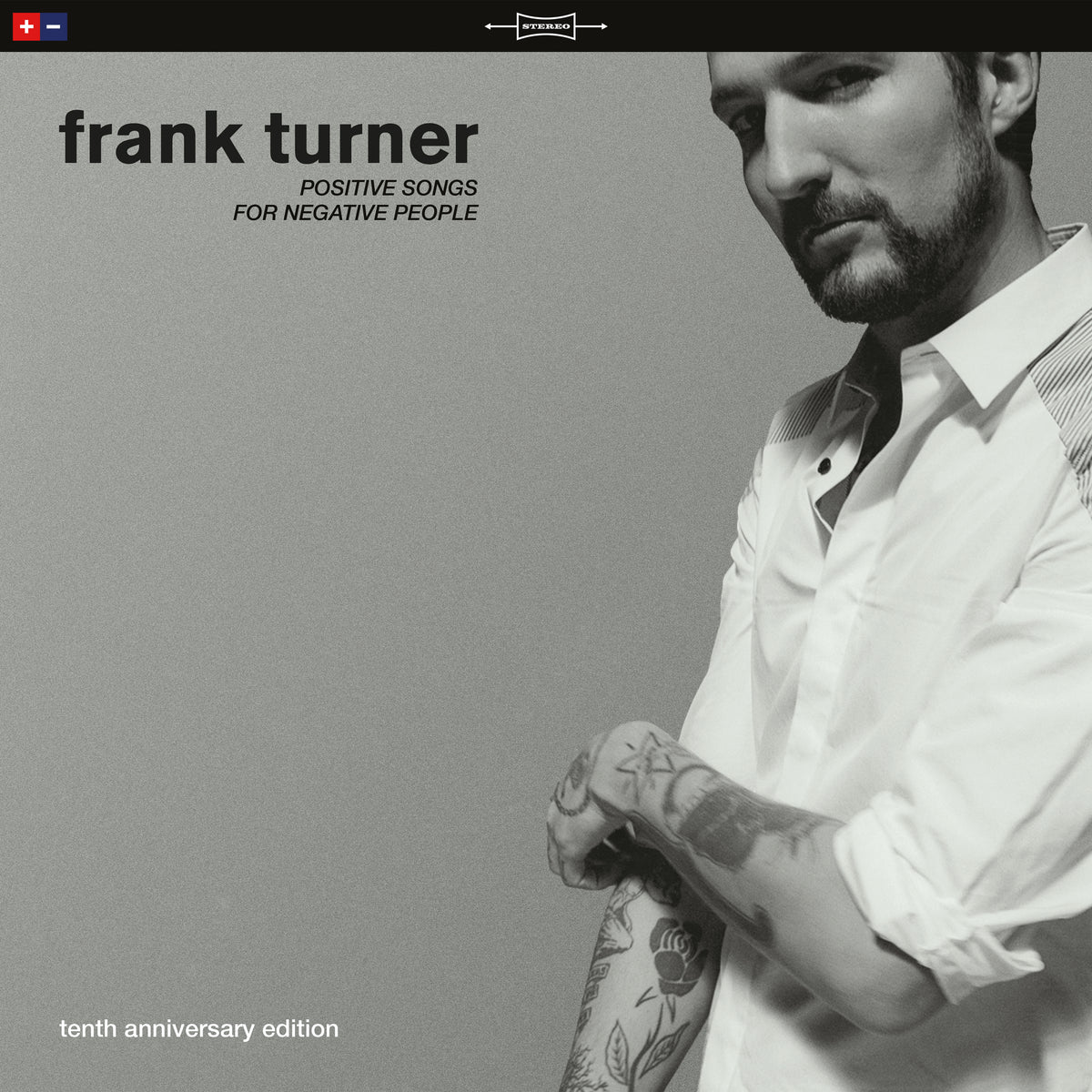 Frank Turner - Positive Songs For Negative People 10th Anniversary Edition - Double Vinyle Rouge & Bleu