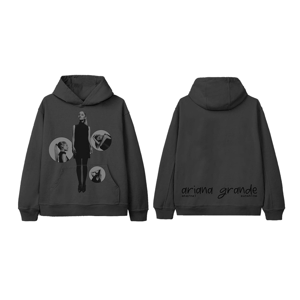 Ariana Grande - eternal sunshine hoodie grey bubbles