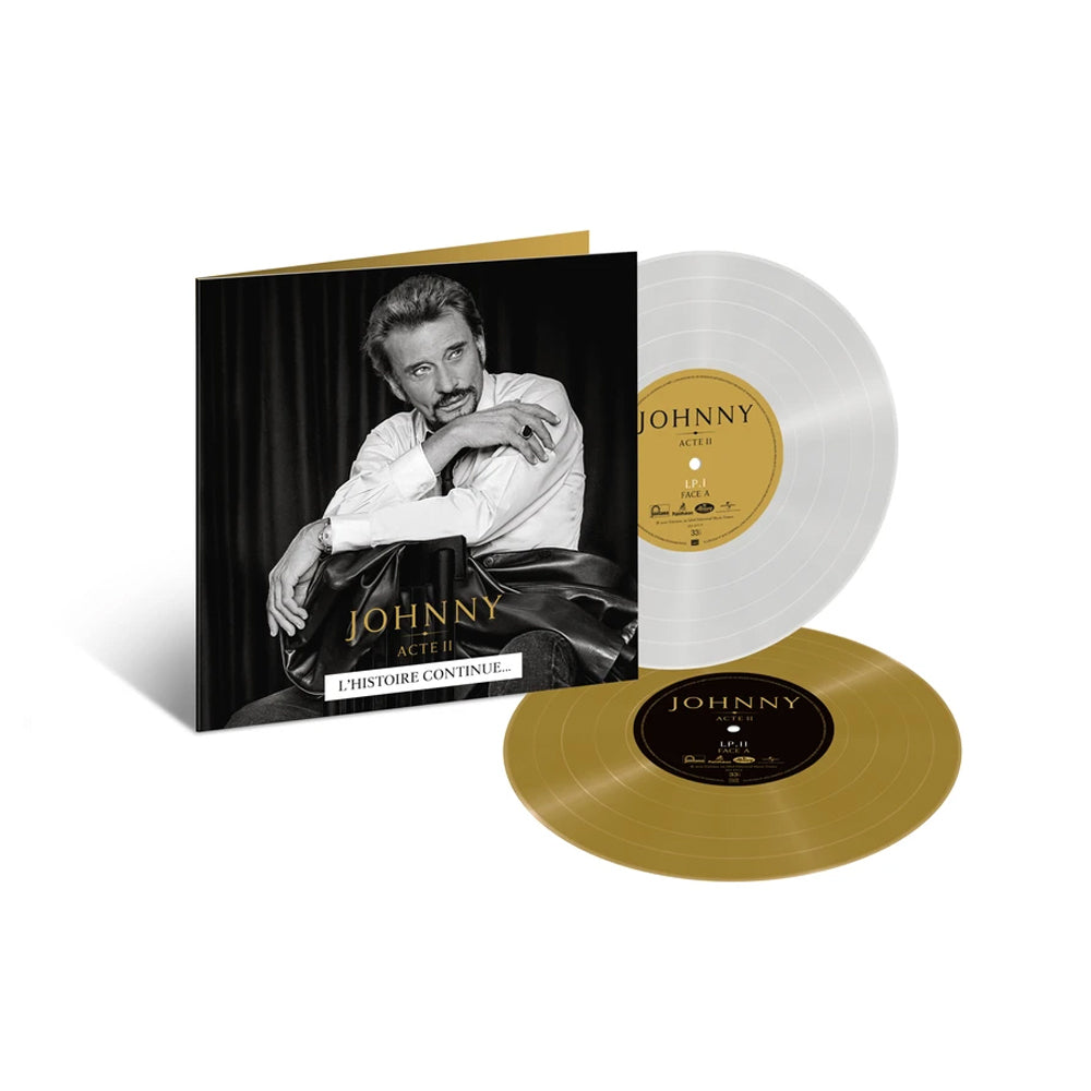 Johnny Hallyday - Johnny Acte II - Double Vinyle Couleur