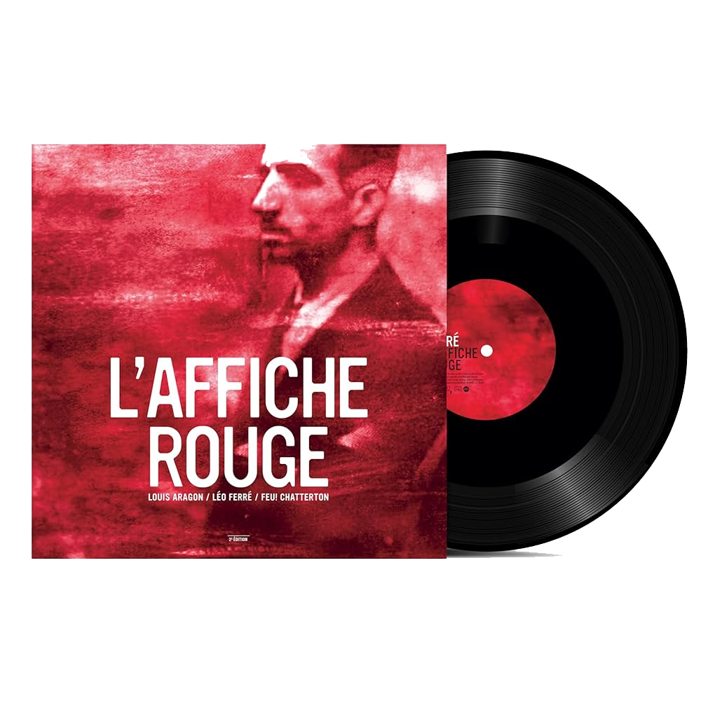Léo Ferré et Feu! Chatterton - L'Affiche rouge - Vinyle 2ème édition