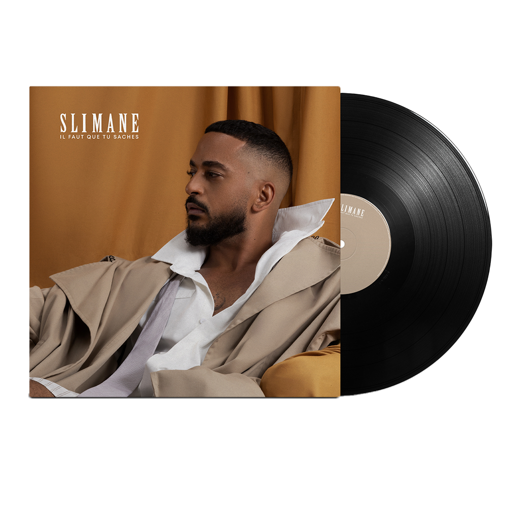 Slimane - "Il faut que tu saches" - Vinyle