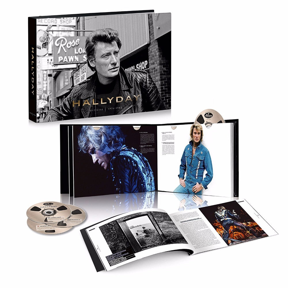 Johnny Hallyday - Official Mercury 1976-1984 - Coffret CD