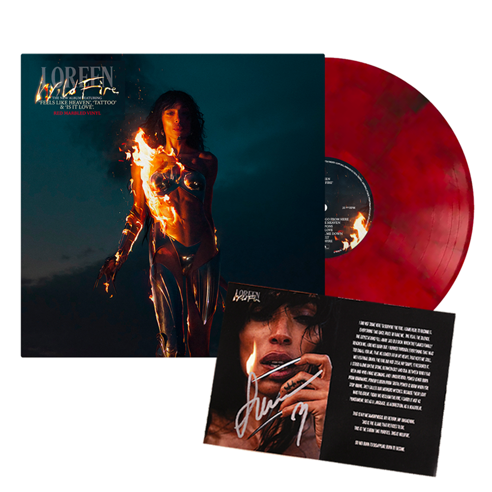 Loreen - WILDFIRE - Vinyle Exclusif Midnight Edition + Manifesto dédicacé