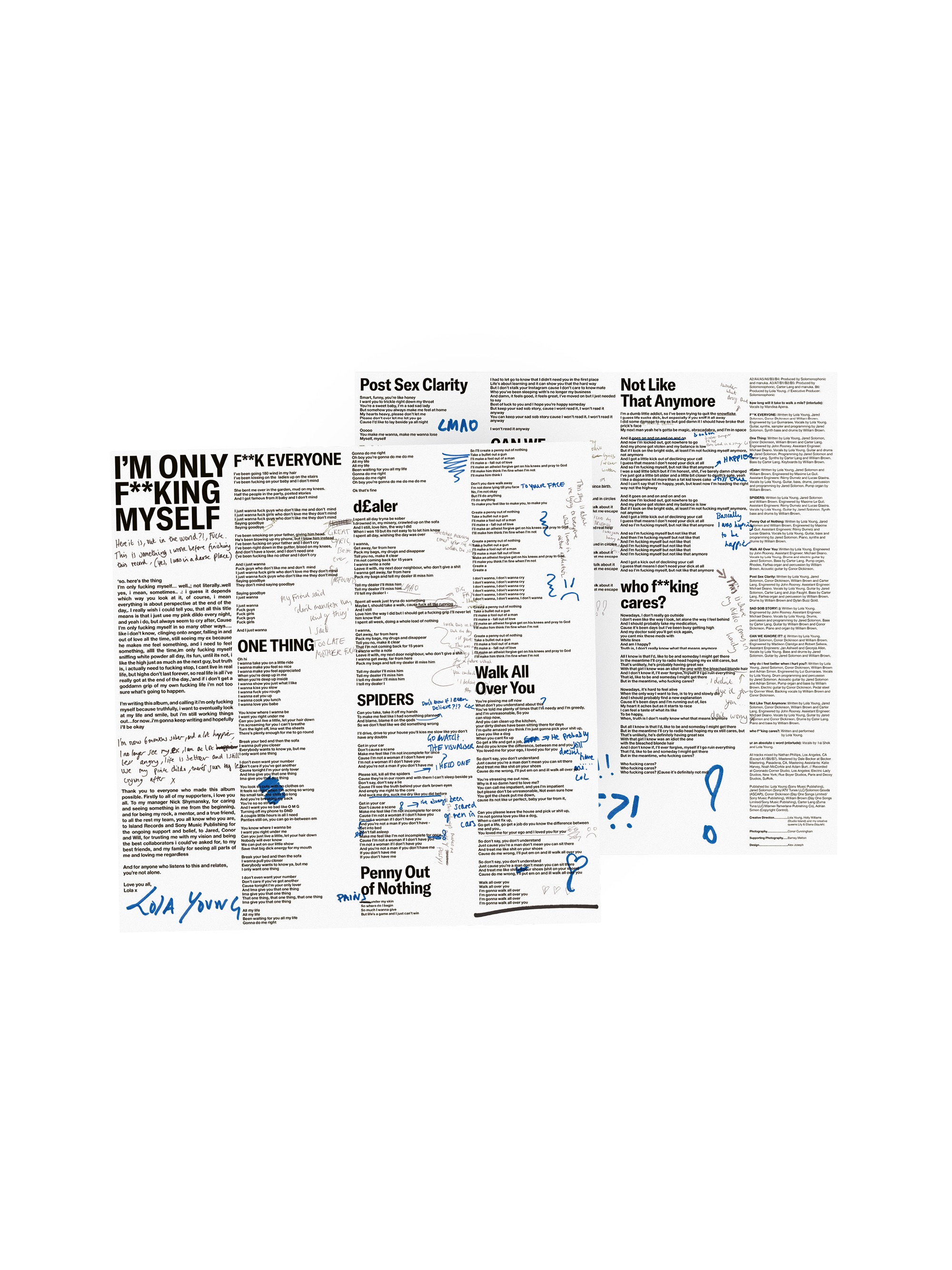 Lola Young - I'm Only F**king Myself: The Basic B*tch Edition - Vinyle Rose + Carte Dédicacée