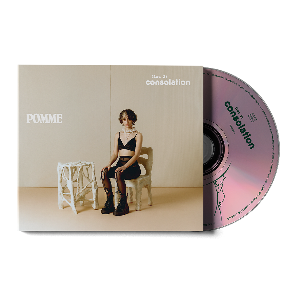 Pomme - (Lot 2) Consolation - CD Dédicacé