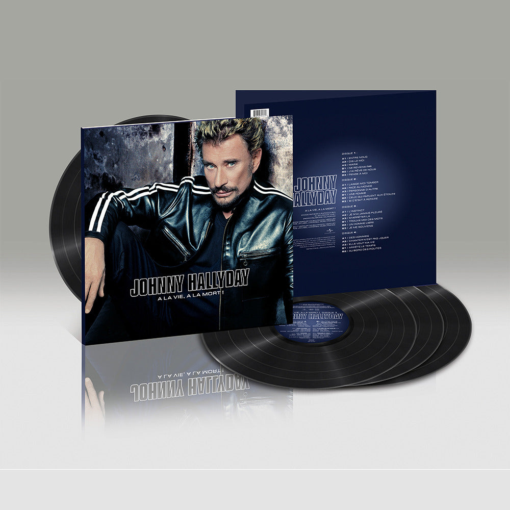 Johnny Hallyday - À la vie à la mort - Quadruple Vinyle