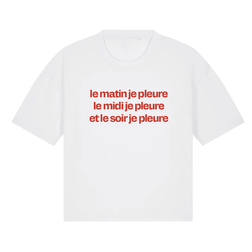 Louane - T-Shirt "je pleure"