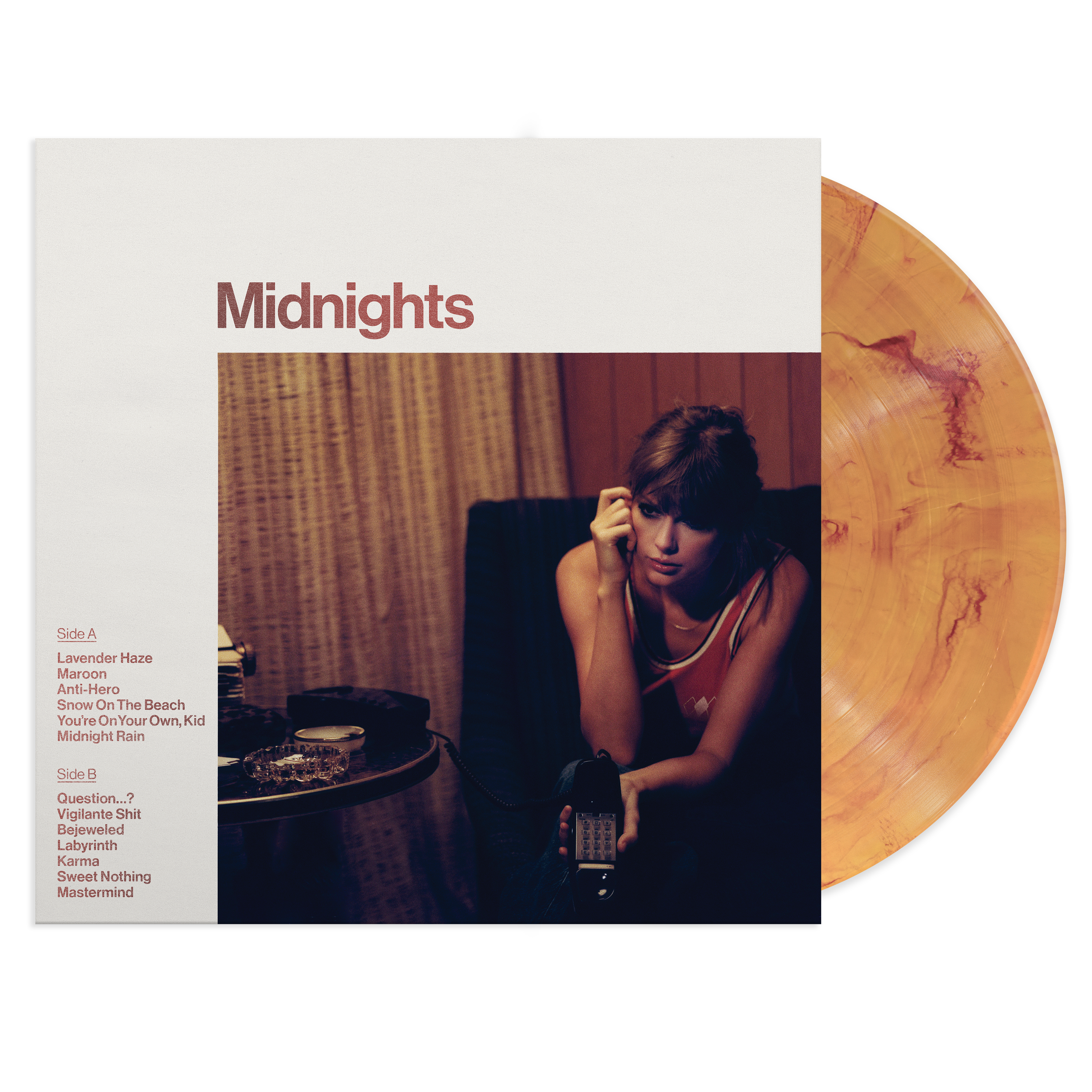 Taylor Swift - Midnights : Edition Vinyle Blood Moon