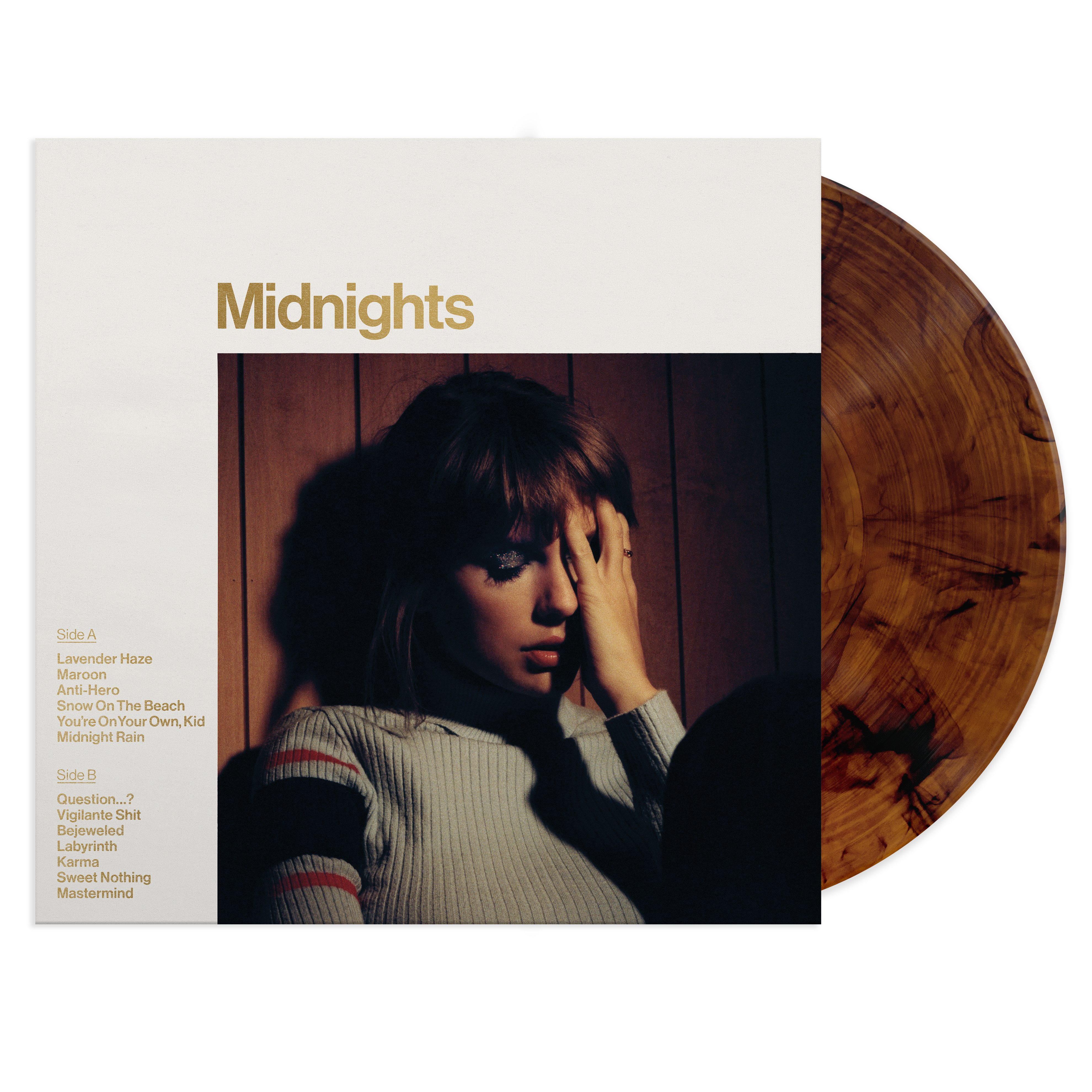 Taylor Swift - Midnights : Edition Vinyle Acajou