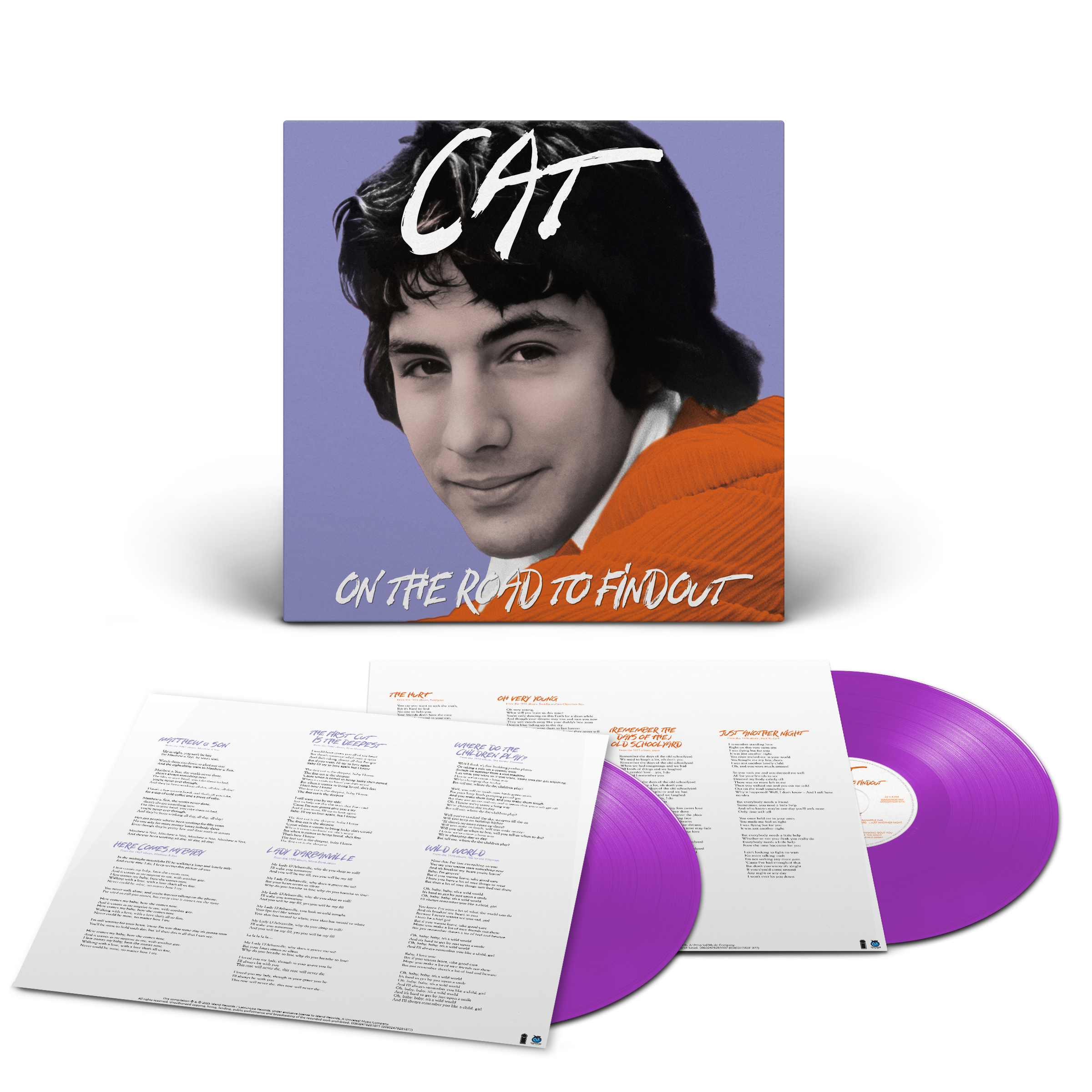 Yusuf / Cat Stevens - On The Road To Findout: Greatest Hits - Double Vinyle Violet Exclusif