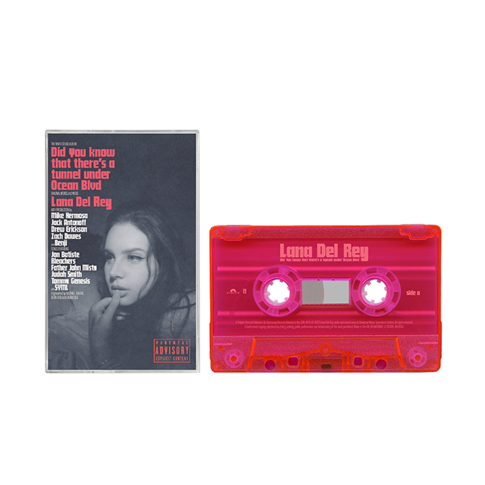 Lana Del Rey - Did you know that there's a tunnel under Ocean Blvd - Cassette Cover Alt 3