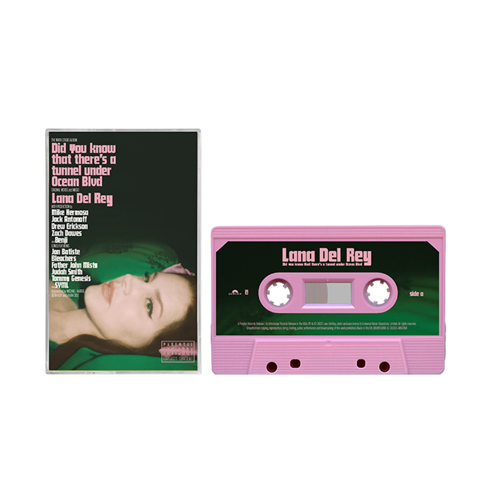 Lana Del Rey - Did you know that there's a tunnel under Ocean Blvd - Cassette Cover Alt 4