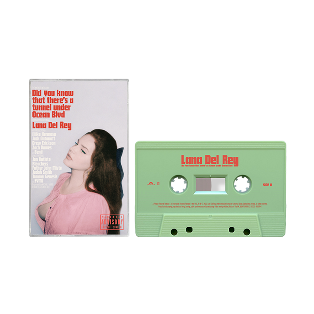 Lana Del Rey - Did you know that there's a tunnel under Ocean Blvd - Cassette Cover Alt 5