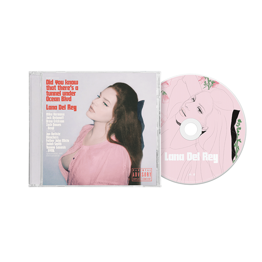 Lana Del Rey - Did you know that there's a tunnel under Ocean Blvd - CD Cover Alt 3