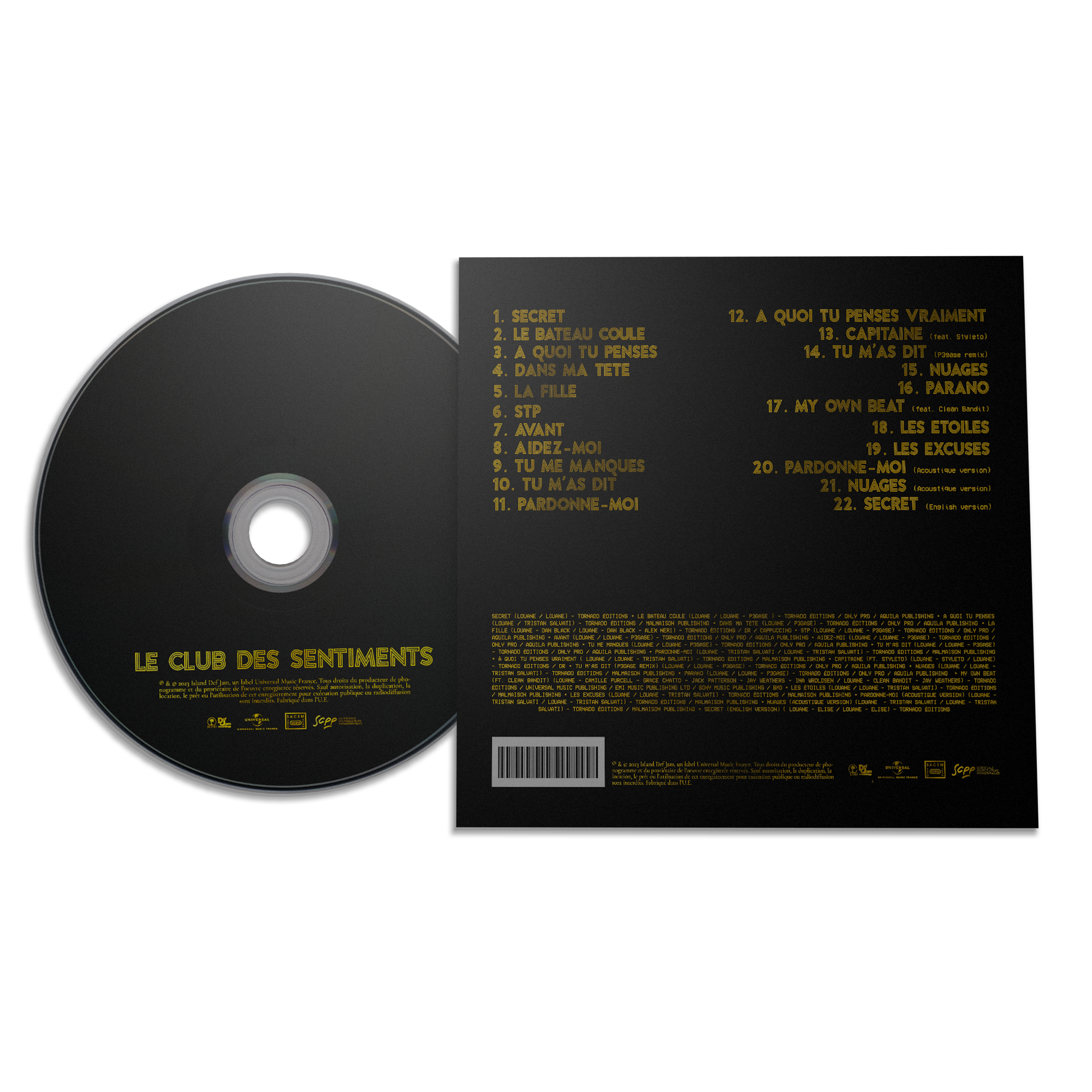 Louane - CD Livre-Disque "Le Club des Sentiments"