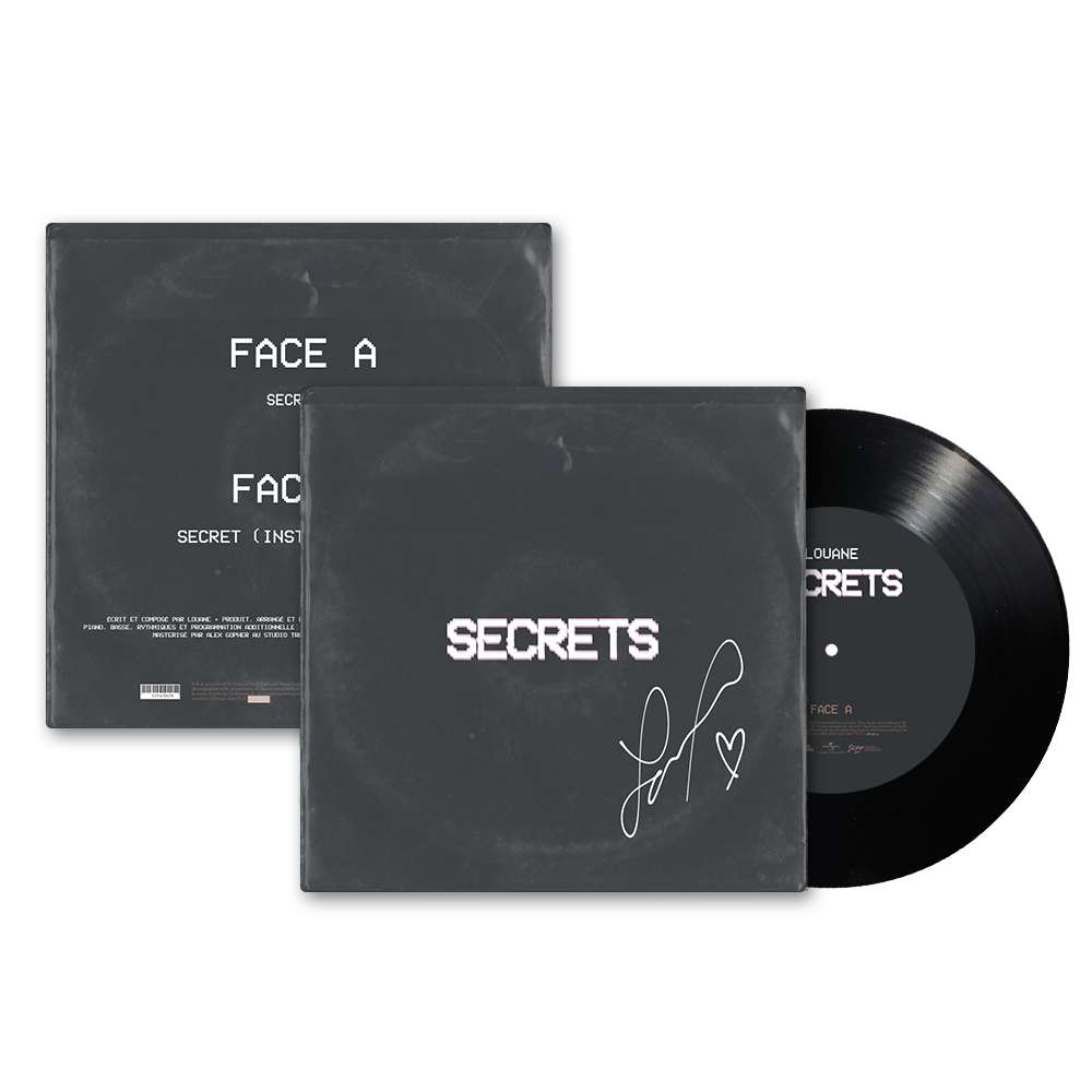 Louane - « Secrets » Vinyle 45 tours