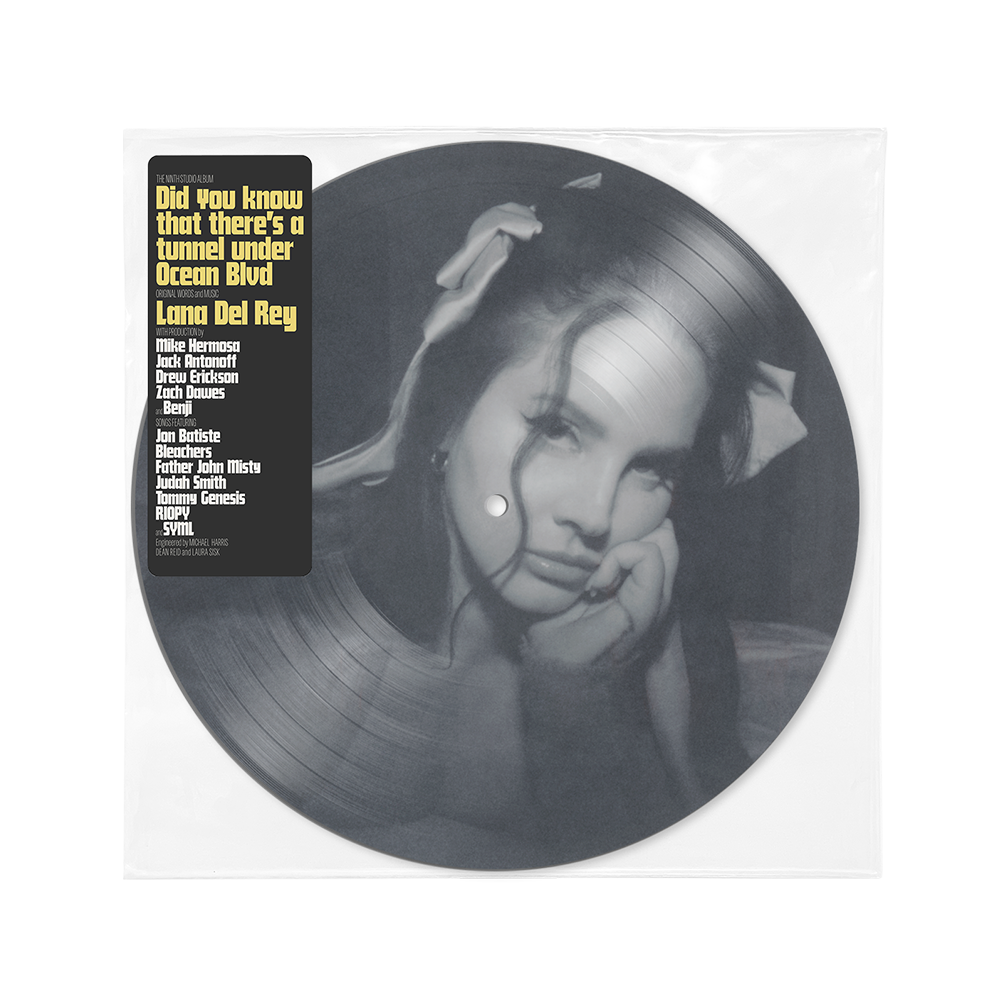 Lana Del Rey - Did you know that there's a tunnel under Ocean Blvd - Double Vinyle Picture Disc Exclusif