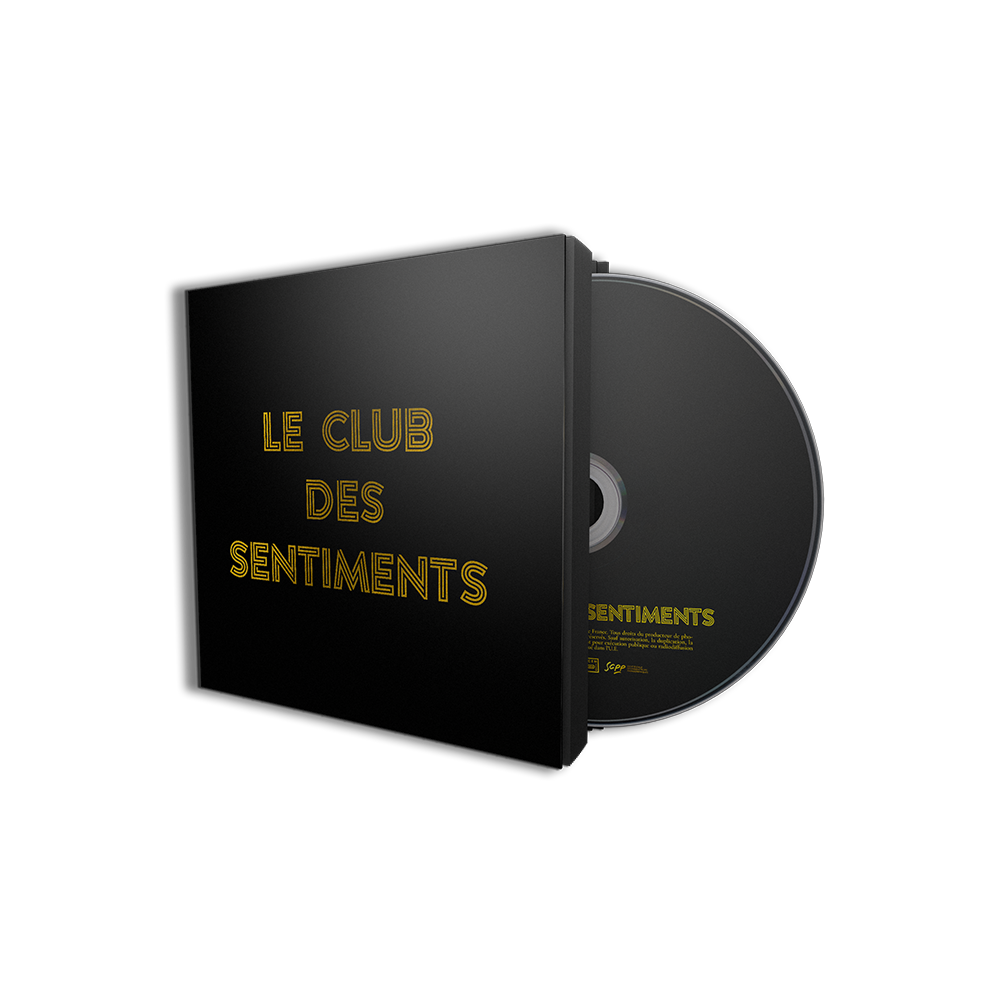 Louane - Pack CD "Le Club des Sentiments" + T-Shirt blanc larmes