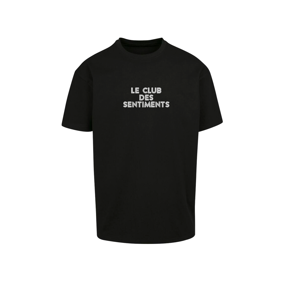 Louane - T-Shirt noir Club des Sentiments